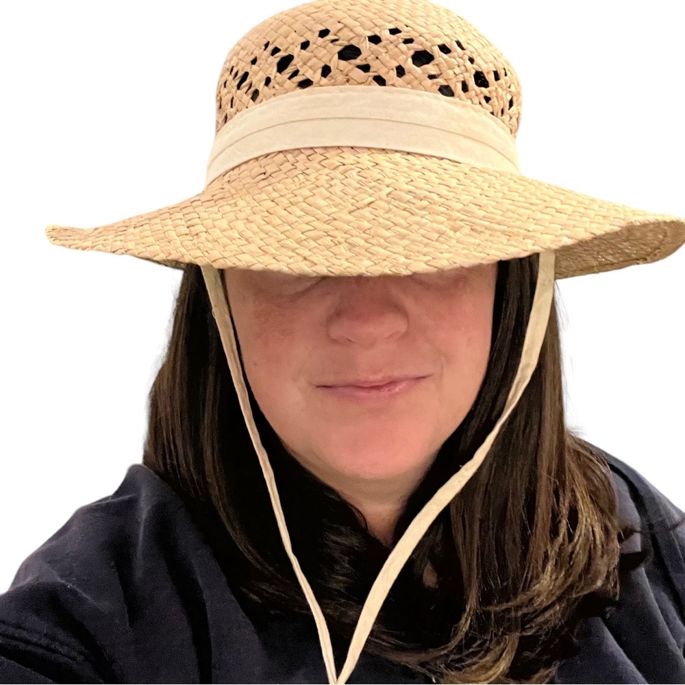 Columbia Women’s Seagrass Straw Sun Hat size Large XLarge - Picture 4 of 11